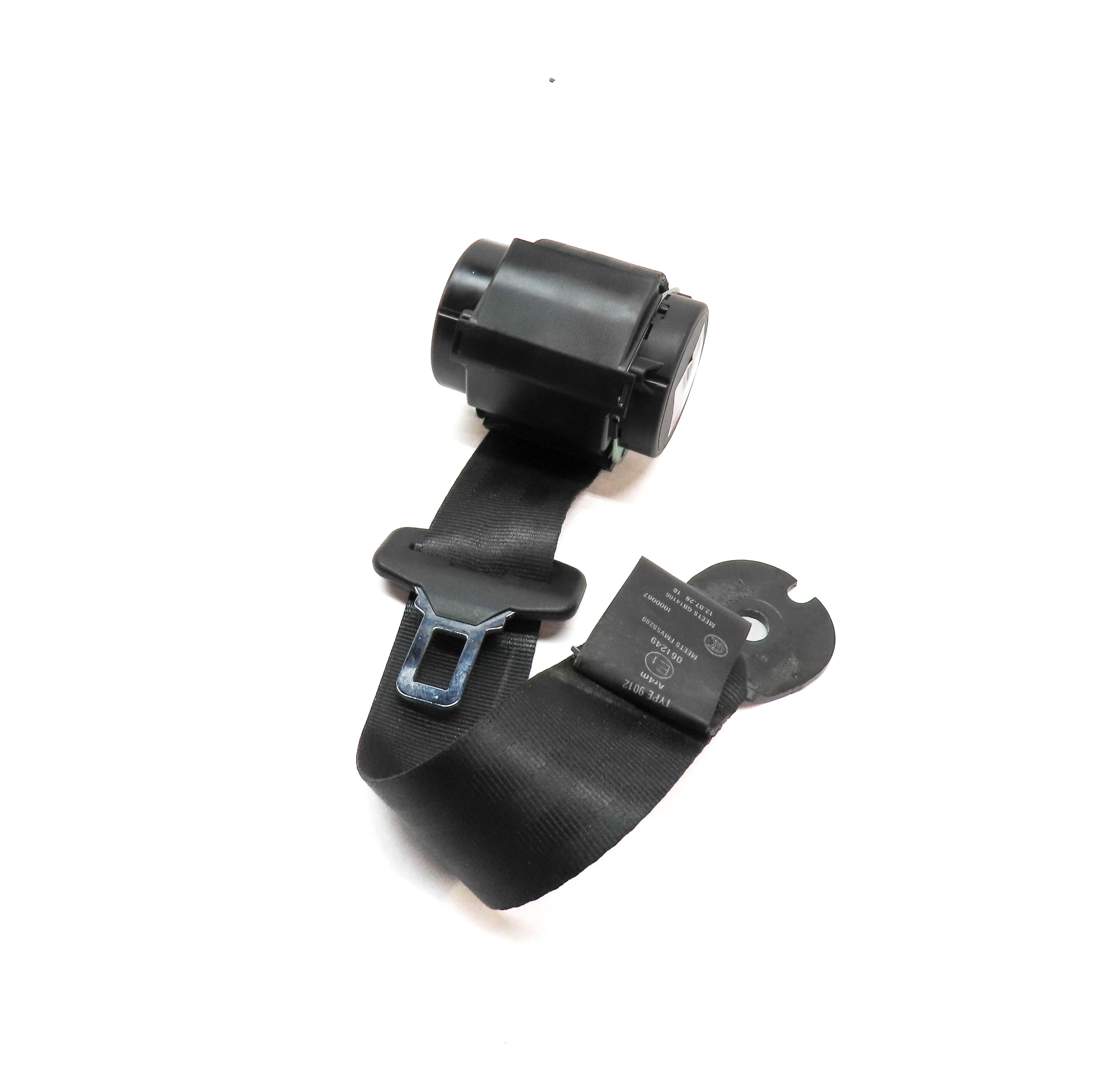 2013 RANGE ROVER EVOQUE (L538) REAR LEFT SEAT BELT SEATBELT RETRACTOR (Black) — exact item pictured